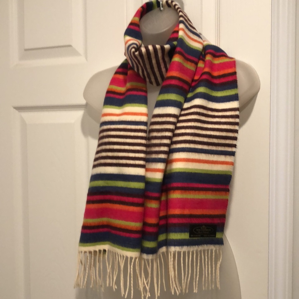 Luxurious 100% Cashmere Scarf  Hand Tailored in Germany Y2K